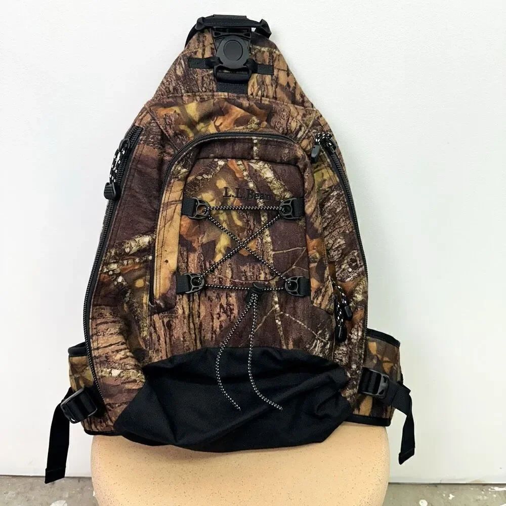 L.L Bean Mossy Oak Break Up Turkey Soft Shell Camo Hunting Backpack